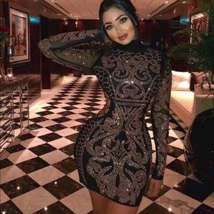 Fashion Nova bodycon Dress 1X